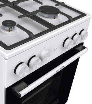 Плита Газовая Gorenje GG5A11WF белый (без крышки) реш.чугун от магазина РЭССИ