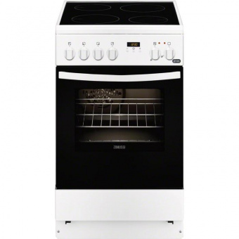 Плита Электрическая Zanussi ZCV9553H1W белый стеклокерамика от магазина РЭССИ