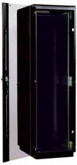 Шкаф серверный ЦМО (ШТК-М-42.8.10-1ААА-9005) напольный 42U 800x1000мм пер.дв.стекл задн.дв.спл.стал.лист 2 бок.пан. направл.под закл.гайки 550кг черный 855мм 134.6кг 180град. 2030мм IP20 сталь от магазина РЭССИ