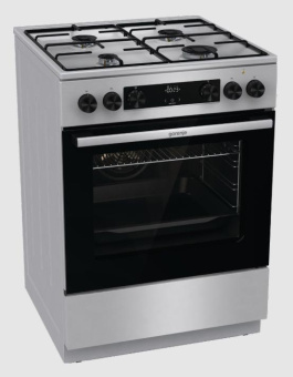 Плита Комбинированная Gorenje GKS6C70XJ нержавеющая сталь (без крышки) реш.сталь от магазина РЭССИ