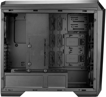 Корпус Chieftec Stallion II черный без БП ATX 2x120mm 2x140mm 1x180mm 1xUSB2.0 audio bott PSU от магазина РЭССИ