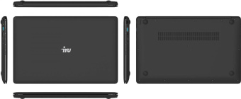 Ноутбук IRU Калибр 15CLG1 Core i3 10110U 8Gb 1Tb Intel UHD Graphics 15.6" IPS FHD (1920x1080) Free DOS black WiFi BT Cam 4500mAh (1882285) от магазина РЭССИ