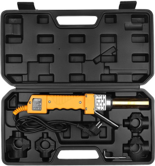 Сварочный аппарат для пластиковых труб Deko PPWM2500W 2.5кВт Тмакс.:300 колод.насад. (кейс в компл.) от магазина РЭССИ