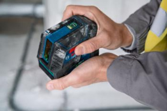 Нивелир лазерн. Bosch GLL 2-15 G + LB 10 2кл.лаз. 540нм цв.луч. зеленый 2луч. (0601063W00) от магазина РЭССИ