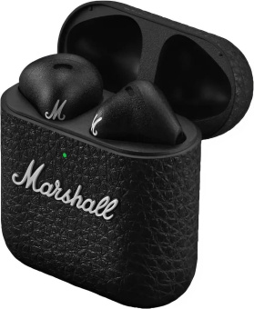Гарнитура вкладыши Marshall Minor IV черный/золотистый беспроводные bluetooth в ушной раковине от магазина РЭССИ