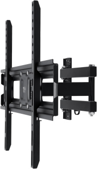 Кронштейн для телевизора Buro MF2 черный 32"-70" макс.35кг настенный поворотно-выдвижной и наклонный от магазина РЭССИ