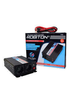 Инвертор 12V-220V ROBITON R700 700W две евро розетки от магазина РЭССИ