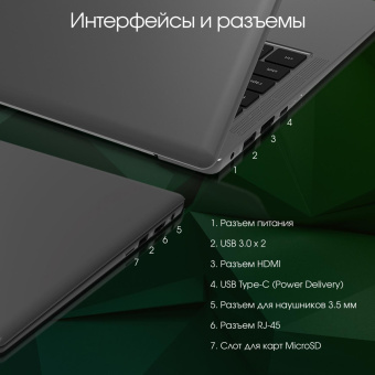 Ноутбук Digma Pro Sprint M Ryzen 7 3700U 8Gb SSD256Gb AMD Radeon RX Vega 10 15.6" IPS FHD (1920x1080) Windows 11 Professional grey WiFi BT Cam 4700mAh (DN15R7-8CXW01) от магазина РЭССИ