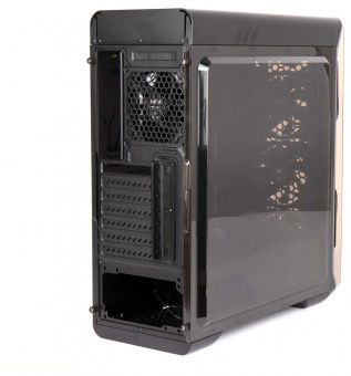 Корпус Hiper OB черный без БП ATX 2x120mm 2xUSB2.0 1xUSB3.0 audio bott PSU от магазина РЭССИ