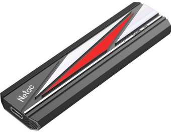 Накопитель SSD Netac USB-C 512GB NT01ZX20L-512G-32BK ZX20L черный от магазина РЭССИ