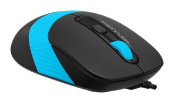Клавиатура + мышь A4Tech Fstyler F1010 клав:черный/синий мышь:черный/синий USB Multimedia от магазина РЭССИ
