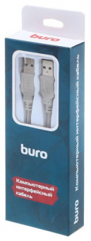 Кабель Buro BHP RET USB_AM18 USB A(m) USB A(m) 1.8м серый блистер от магазина РЭССИ