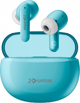 Гарнитура вкладыши A4Tech 2Drumtek B25 TWS синий беспроводные bluetooth в ушной раковине (B25 ICY BLUE) от магазина РЭССИ