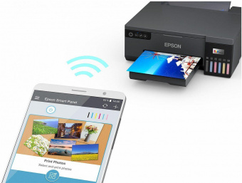 Принтер струйный Epson L8050 (C11CK37405/506/507/504) A4 WiFi черный от магазина РЭССИ