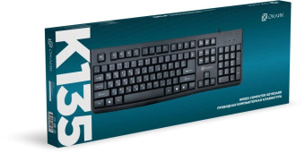 Клавиатура Оклик K135 черный USB (1914788) от магазина РЭССИ