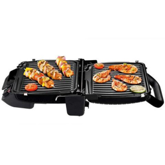 Электрогриль Tefal GC305816 серебристый/черный от магазина РЭССИ