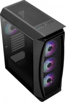 Корпус Aerocool Aero One Frost-G-BK-v1 черный без БП ATX 2x120mm 2x140mm 2xUSB3.0 audio bott PSU от магазина РЭССИ