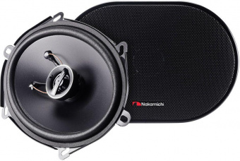Колонки автомобильные Nakamichi NSE-5718 200Вт 86дБ 4Ом 13x18см (5x7дюйм) (ком.:2кол.) коаксиальные двухполосные от магазина РЭССИ