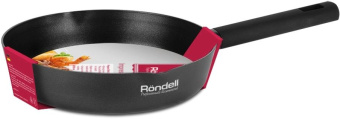 Сковорода Rondell Trumpf RDA-1343 круглая 26см покрытие: Xylan Plus ручка несъемная (без крышки) черный от магазина РЭССИ