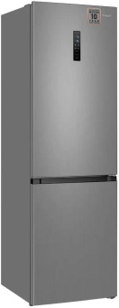 Холодильник Weissgauff WRK 2000 Total NoFrost Inverter Inox 2-хкамерн. нержавеющая сталь инвертер от магазина РЭССИ