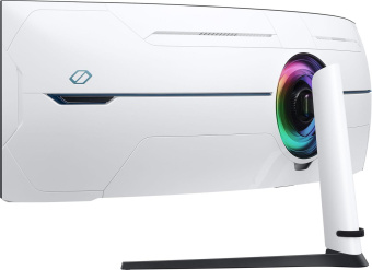 Монитор Samsung 57" Odyssey Neo G9 S57CG952NI черный VA LED 32:9 HDMI полуматовая HAS Piv 420cd 178гр/178гр 7680x2160 240Hz FreeSync Premium Pro DP Dual UHD USB 19кг от магазина РЭССИ
