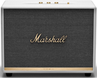 Колонка порт. Marshall Woburn II белый/золотистый 130W 2.1 BT/3.5Jack 10м от магазина РЭССИ