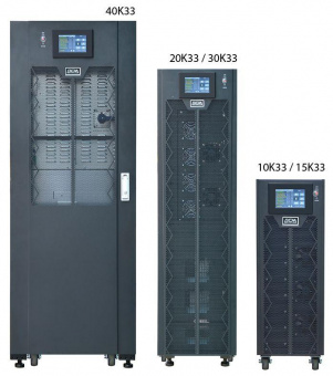 Источник бесперебойного питания Powercom VGD-II-10K33 10000Вт 10000ВА черный от магазина РЭССИ