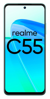 Смартфон Realme RMX3710 C55 256Gb 8Gb зеленый моноблок 3G 4G 6.72" 1080x2400 Android 13 64Mpix 802.11 b/g/n/ac NFC GPS GSM900/1800 GSM1900 TouchSc microSD от магазина РЭССИ