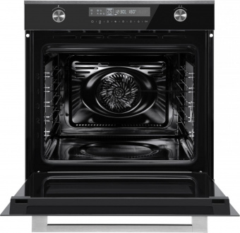 Духовой шкаф Электрический Weissgauff EOM 751 PDBSX черный/нержавеющая сталь от магазина РЭССИ