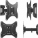 Кронштейн для телевизора Onkron M2S черный 17"-43" макс.35кг настенный поворот и наклон от магазина РЭССИ