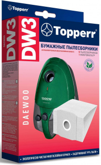 Пылесборники Topperr DW3 1003 бумажные (5пылесбор.) (1фильт.) от магазина РЭССИ
