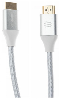 Кабель аудио-видео Cactus CS-HDMI.2.1-1.8 HDMI (m)/HDMI (m) 1.8м. Позолоченные контакты серебристый от магазина РЭССИ