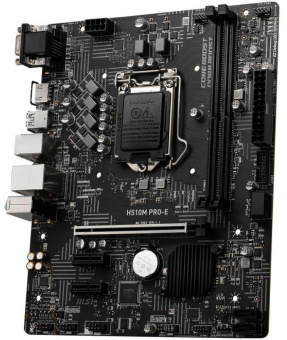 Материнская плата MSI H510M PRO-E Soc-1200 Intel H510 2xDDR4 mATX AC`97 8ch(7.1) GbLAN+VGA+HDMI от магазина РЭССИ
