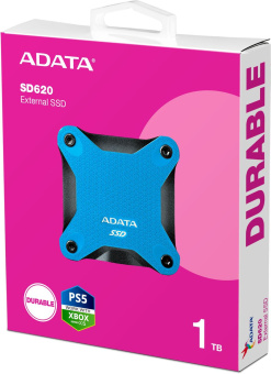 Накопитель SSD A-Data USB 3.1 1TB SD620-1TCBL SD620 2.5" синий от магазина РЭССИ