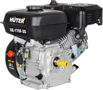 Двигатель бензиновый Huter GE-170F-20 4-х тактный 7л.с. 5.2кВт для садовой техники (70/15/2) от магазина РЭССИ