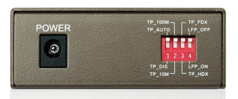 TP-Link MC112CS 10/100Mbps RJ45 to 100Mbps single-mode SC fiber Converter, Full-duplex,Tx:1310nm, Rx:1550nm,  up to 20Km, switching power adapter, chassis mountable от магазина РЭССИ