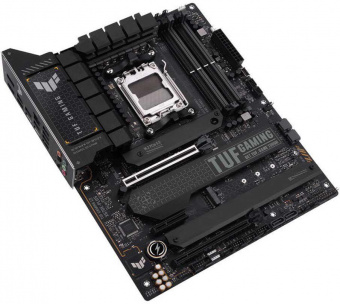 Материнская плата Asus TUF GAMING X670E-PLUS SocketAM5 AMD X670 4xDDR5 ATX AC`97 8ch(7.1) 2.5Gg RAID+HDMI+DP от магазина РЭССИ