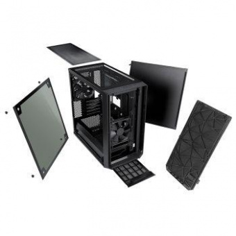 Корпус Fractal Design Meshify Mini C TG черный без БП mATX 5x120mm 4x140mm 2xUSB3.0 audio bott PSU от магазина РЭССИ