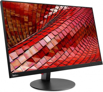 Монитор Lenovo 27" ThinkVision T27i-10 черный IPS LED 16:9 HDMI полуматовая HAS Piv 1000:1 250cd 178гр/178гр 1920x1080 VGA DP FHD USB 6.55кг от магазина РЭССИ