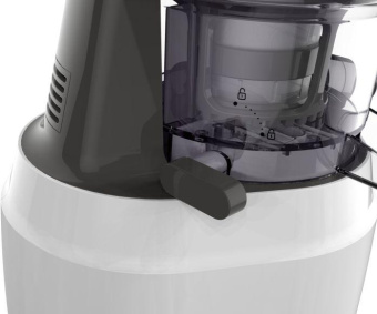 Соковыжималка шнековая Moulinex ZU150110 150Вт белый/черный от магазина РЭССИ