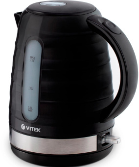 Чайник электрический Vitek VT-1174 1.7л. 2200Вт черный корпус: пластик от магазина РЭССИ