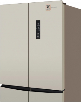 Холодильник Weissgauff WCD 470 Be NoFrost Inverter 2-хкамерн. бежевый (двухкамерный) от магазина РЭССИ