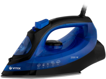 Утюг Vitek VT-8323 2500Вт синий/черный от магазина РЭССИ
