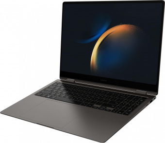 Ноутбук Samsung Galaxy Book 3 Pro 360 NP960 Core i5 1340P 16Gb SSD512Gb Intel Iris Xe graphics 16" AMOLED Touch 3K (2880x1800) Windows 11 Home dk.grey WiFi BT Cam (NP960QFG-KA2IN) от магазина РЭССИ