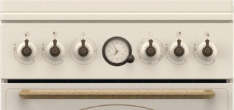 Плита Газовая Gorenje GGI5BCLI бежевый (металлическая крышка) реш.чугун от магазина РЭССИ