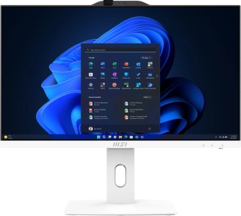 Моноблок MSI Pro AP242P 14M-687RU 23.8" Full HD i7 14700 (2.1) 16Gb SSD512Gb UHDG 770 Windows 11 Professional GbitEth WiFi BT 120W клавиатура мышь Cam белый 1920x1080 от магазина РЭССИ