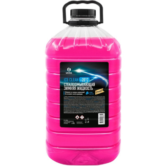 Стеклоомывающая жидкость Grass Ice Clean канистра 4 л 110486 от магазина РЭССИ