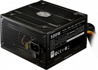 Блок питания Cooler Master ATX 500W Elite V4 80+ (24+4+4pin) APFC 120mm fan 5xSATA RTL от магазина РЭССИ