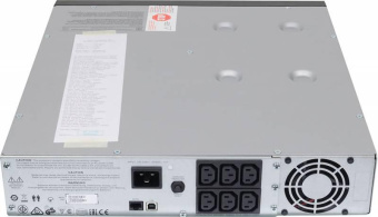 Источник бесперебойного питания APC Smart-UPS C SMC2000I-2U 1300Вт 2000ВА черный от магазина РЭССИ