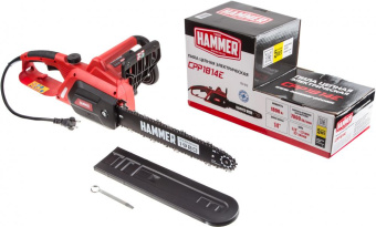 Электрическая цепная пила Hammer CPP1814E 1800Вт дл.шины:14" (35cm) (577634) от магазина РЭССИ